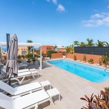 Villa Golfside With Private Pool And Ocean Views Costa Adeje (Tenerife)